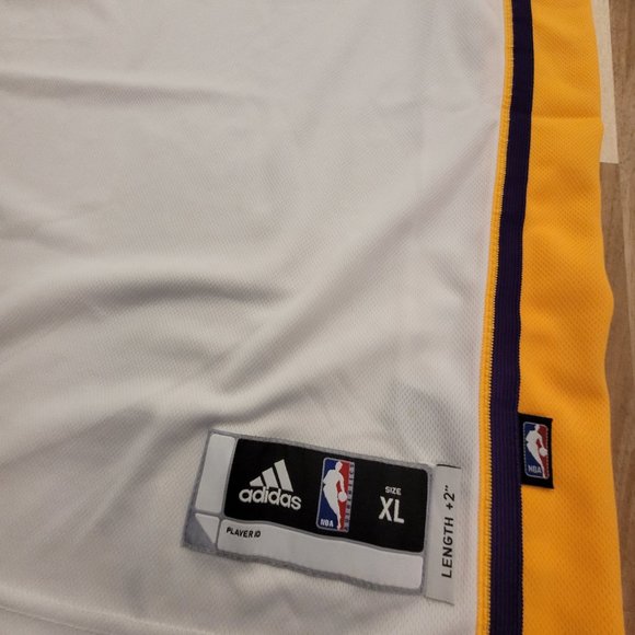 *RARE* LA Lakers - Pau Gasol - Alternate White - Adidas Swingman Jersey (XL) - Picture 2 of 4